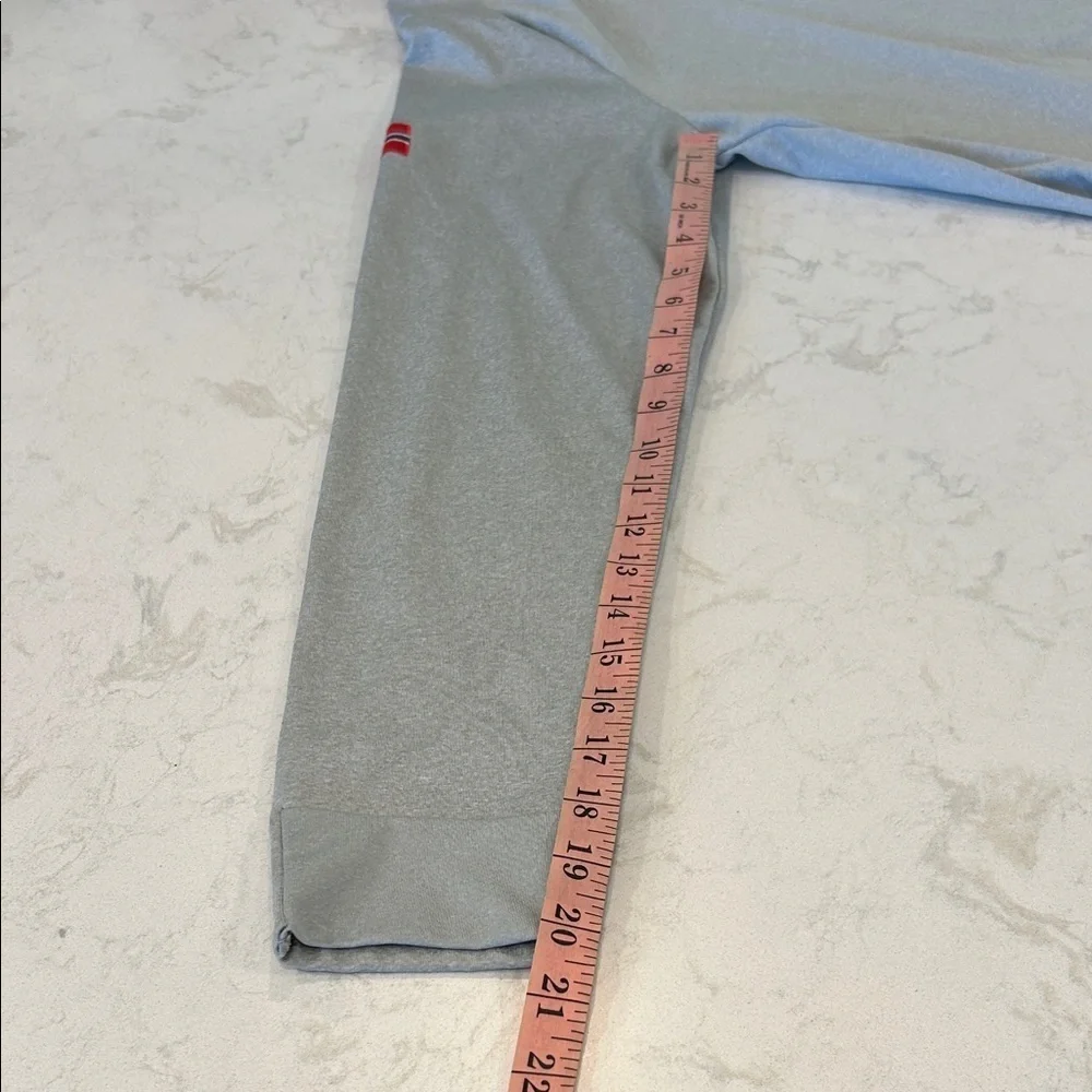 UNRL Crossover Hoodie Gray Nordic Inc Hoodie with Flag Patch Men’s Medium - Picture 10 of 12